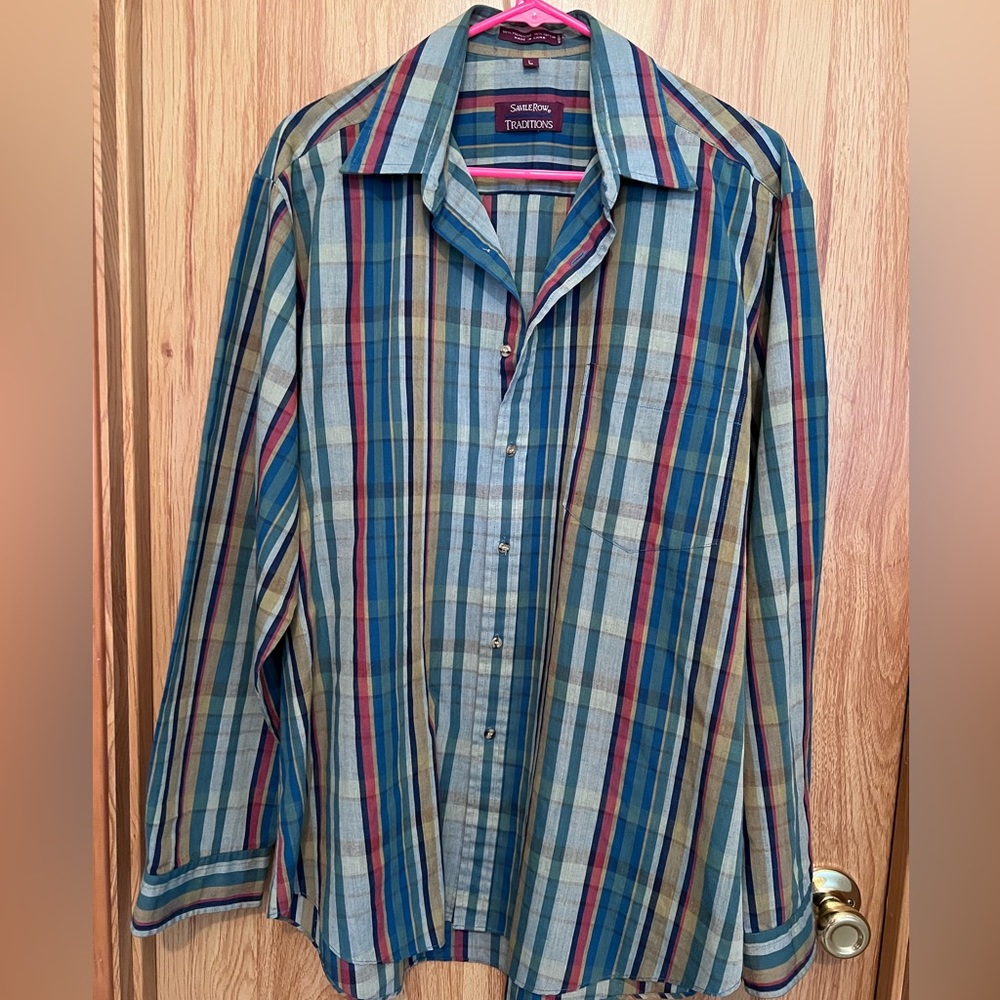 Savile Row Traditions Button Down Shirt **Final Price Unless Bundle w/2+Items **